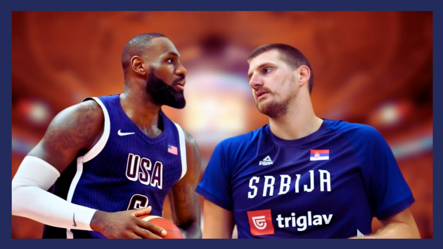 NBA : 2nd quarter between USA and Serbia NBA 2nd Quarter USA VS SERBIA